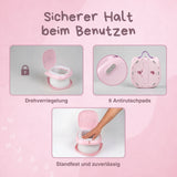 Tragbare Kindertoilette Säuli Toilette Toilettentrainer Reise-Töpfchen