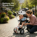Kinder-Dreirad 4in1 Dreirad Anpassbares Dreirad Kleinkind-Dreirad