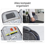 Kabel-Aufbewahrungstasche Zubehör-Organizer Zubehörtasche Kabeltasche