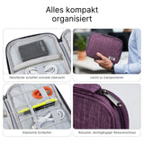 Kabel-Aufbewahrungstasche Zubehörtasche Kabeltasche Zubehör-Organizer