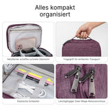 Kabel-Aufbewahrungstasche Kabeltasche Zubehörtasche Zubehör-Organizer