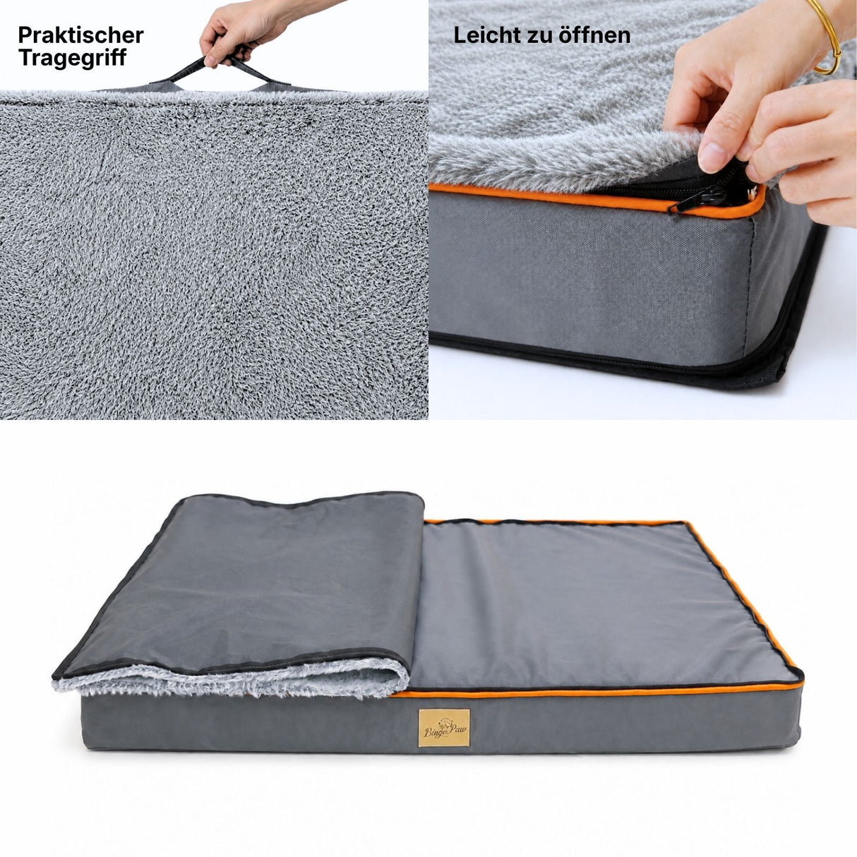 Hundebett Grösse 3XL Haustierbett Hundematratze Plüschbett Schlafplatz