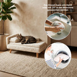 Katzenbett mit Kissen Gr. S Katzensofa Hundebett Hochbett Liegeplatz
