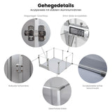 Tiergehege Indoorgehege Welpenauslauf Hundelaufstall Kleintiergehege