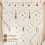 Makramee-Wandbehang Boho-Wandhänger Makramee-Hängedeko Boho-Wanddeko