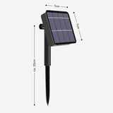 LED-Solar-Gartenbeleuchtung 32m Outdoor-Leuchtgirlande Dekoleuchte