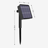 LED-Solar-Leuchtgirlande 22m Gartenbeleuchtung Outdoor-Dekoleuchte