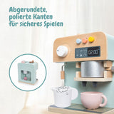Holzspielzeug Frühstücksset Kaffeeautomat Mikrowelle Küchenmaschinen