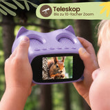 2-in-1 Kindermikroskop und -teleskop Digitalmikroskop Handmikroskop