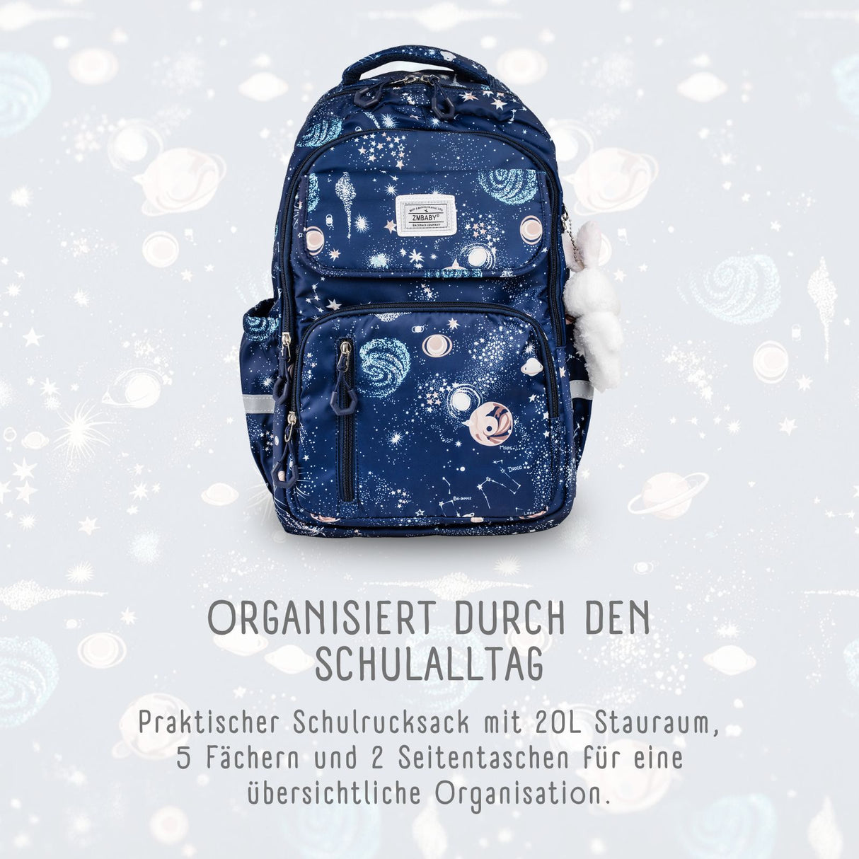 Schulrucksack Schulthek Schulranzen Primarschul-Rucksack Schuelzgi