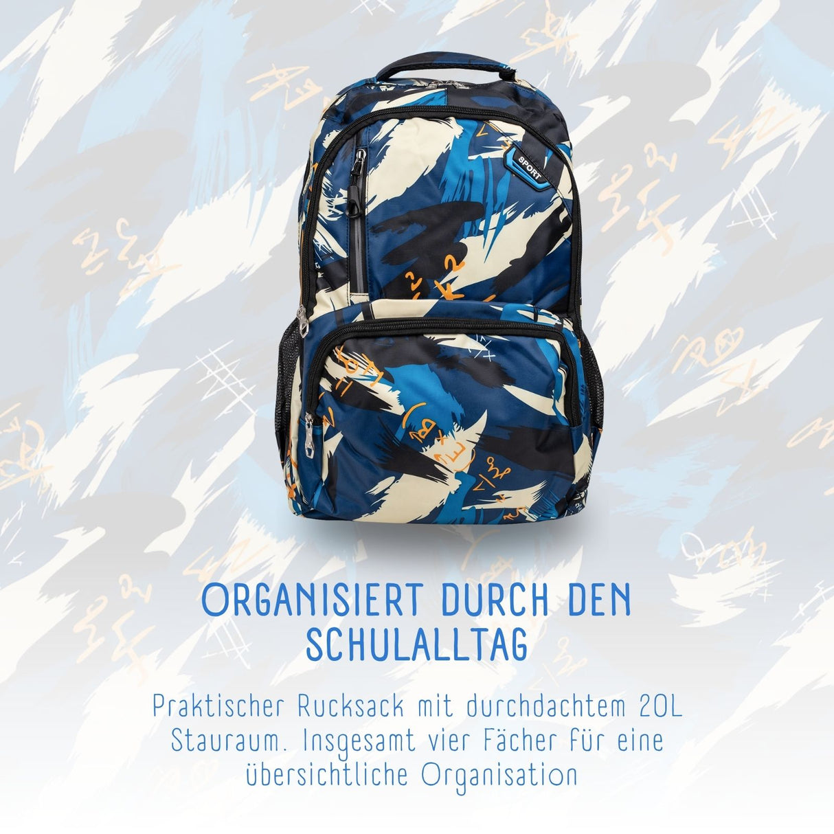 Schulrucksack Teenager-Rucksack Schuelzgi Schulranzen Schulthek