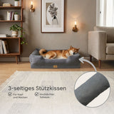 Hundebett Grösse L Haustierbett Schlafplatz Kuschelbett Liegeplatz