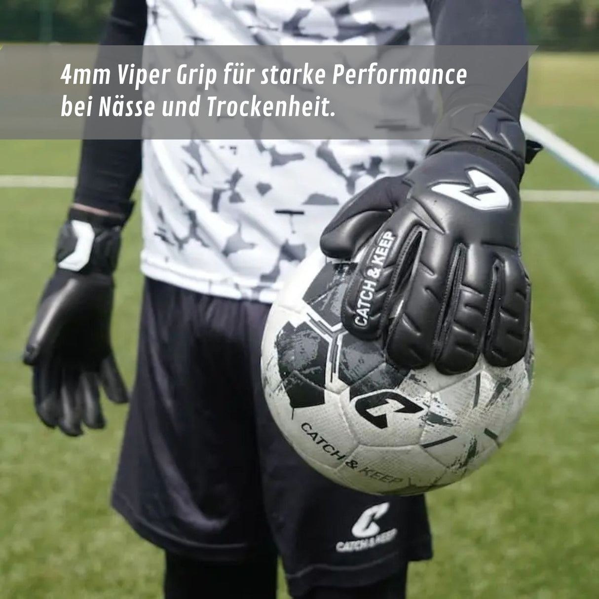 Fussballhandschuhe Night NXT Hybrid Cut Gr. 10 Torwart Handschuhe