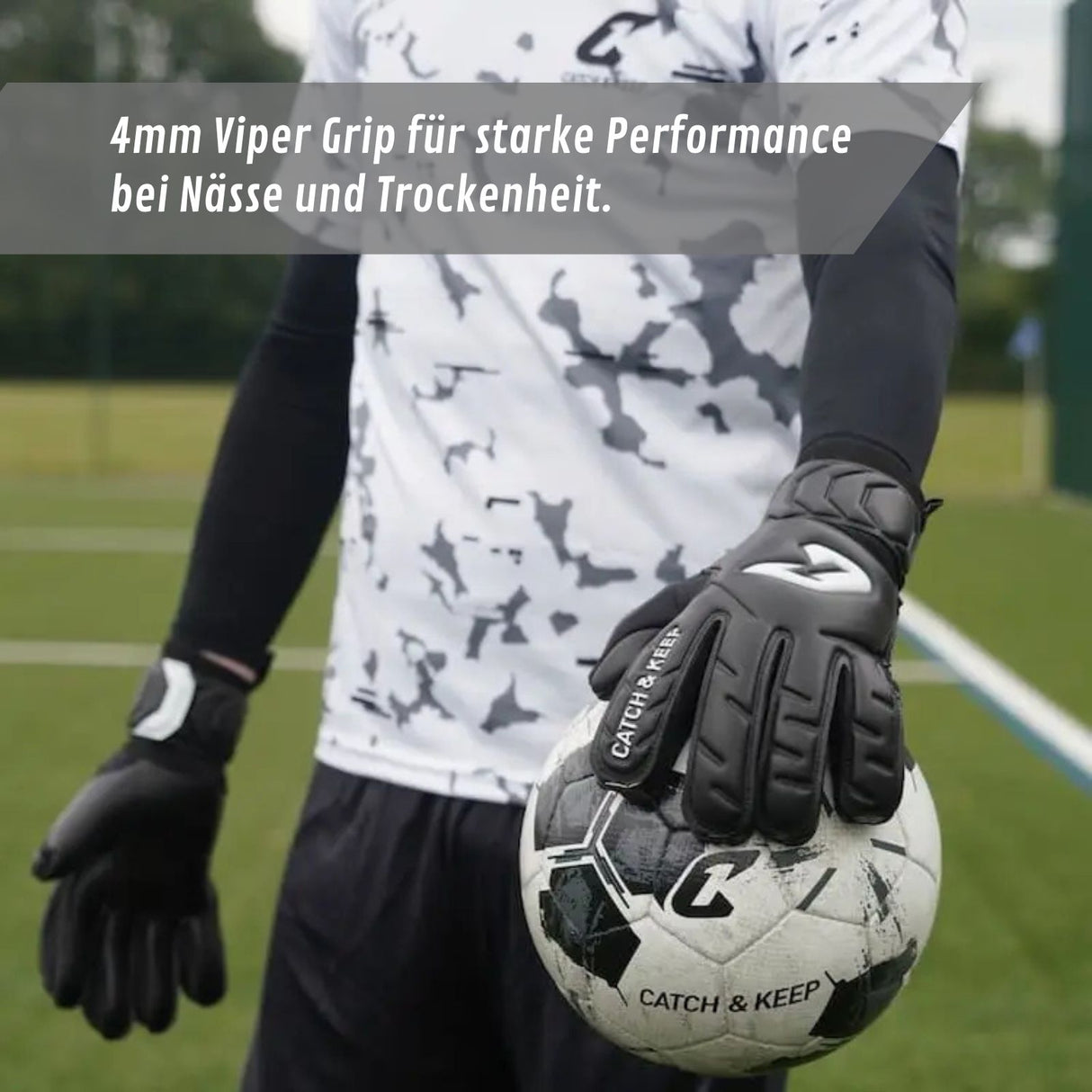 Fussballhandschuhe Night NXT Flat Cut Gr. 11 Torwart Goalie Handschuhe