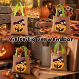 Halloween-Süssigkeitentasche Leinenbeutel Trick-or-Treat-Tasche Beutel