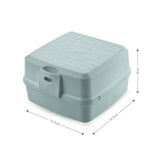 Brotdose mit Besteck Meal-Prep-Box Snackbehälter Znünibox Lunchbox