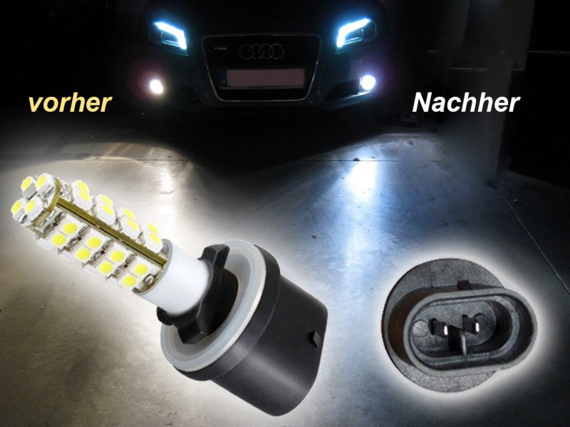 1x PGJ13 36 SMD LED Scheinwerfer Nebelscheinwerfer Tagfahrlicht - XENON Weiss