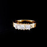 Gold Ring RGP mit Zirkonia - Gold Gr. 59