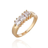 Gold Ring RGP mit Zirkonia - Gold Gr. 59