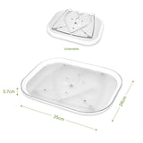 Kühlschrank-Drehteller Drehplatte Aufbewahrungs-Tablett Organizer