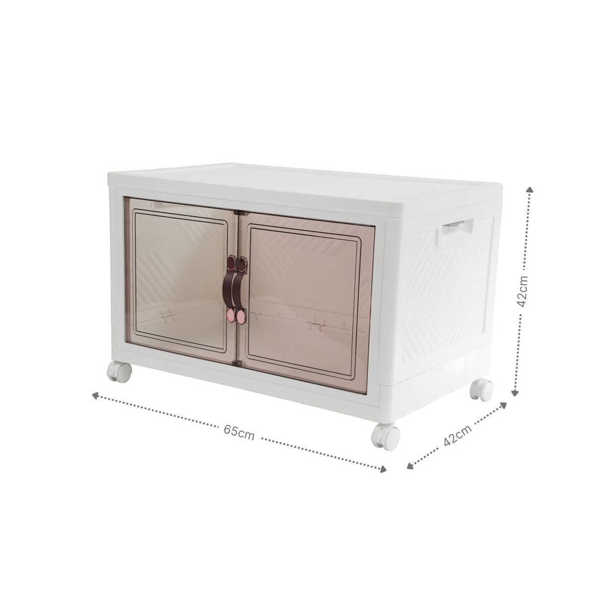 Basismodul 65 Vorratsschrank Faltbox Haushaltsschrank Rollkommode