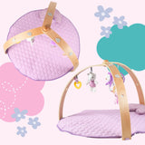 Baby-Spieldecke Spielmatte Krabbeldecke mit Spielbogen Activity Decke
