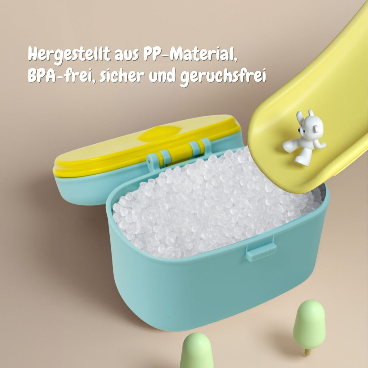 Baby-Milchpulverbox Aufbewahrungsbox Behälter Lebensmittelbox Milchpulverspender