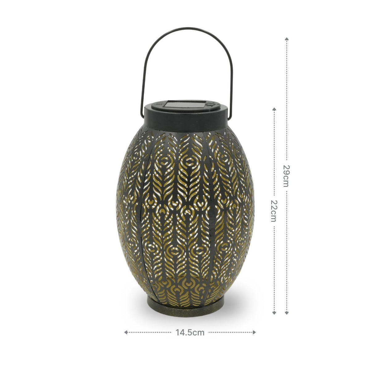 Outdoor Solarleuchte LED Laterne Solarlampe Solarlaterne Gartenlaterne