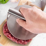 5-tlg. Burger-Set Burgerpresse Schmelzglocke Patty-Wender Ei-Ring Streuer