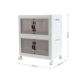 Modul-Set 45 Vorratsschrank Faltbox 1 Basis 1 Erweiterung