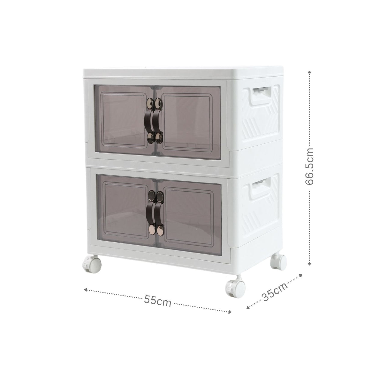 Modul-Set 55 Vorratsschrank Faltbox 1 Basis 1 Erweiterung