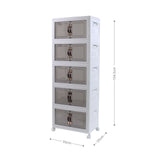 Modul-Set 55 Vorratsschrank Faltbox 1 Basis 4 Erweiterungen