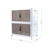 Modul-Set 65 Vorratsschrank Faltbox 1 Basis 1 Erweiterung