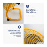 Solarventilator Outdoor-Ventilator Bodenventilator Camping-Ventilator