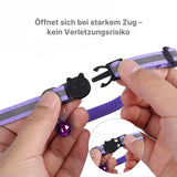 Halsband Katzenhalsband mit Airtag-Halterung Hundehalsband