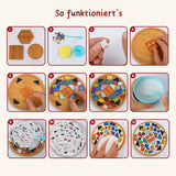 DIY-Mosaik-Bastelset Saturn Mosaik-Untersetzer Stern-Untersetzer