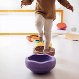 Trittsteine Balanciersteine Motorikspielzeug Flusssteine Balancespiel