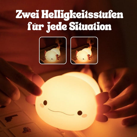 LED-Axolotl-Nachtlicht Tischleuchte Schlaflicht Kinder-Nachttischlampe