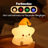 LED-Stern-Nachtlicht Kinder-Nachttischlampe Tischleuchte Schlaflicht