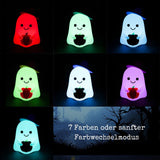 LED-Geist-Nachtlicht Schlaflicht Kinder-Nachttischlampe Tischleuchte
