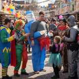 Horror-Arzt Kostüm Halloween Outfit Aufblasbares Kostüm Party Kostüm