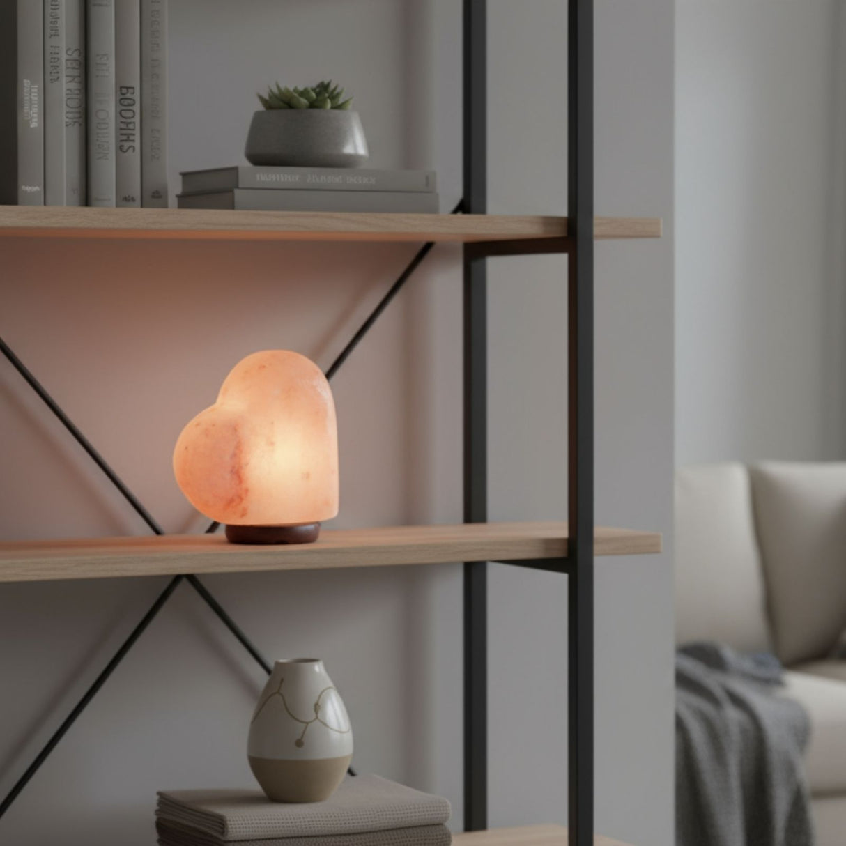 Himalaya-Salzlampe Kristallsalzleuchte Salzkristalllampe Dekotischlampe