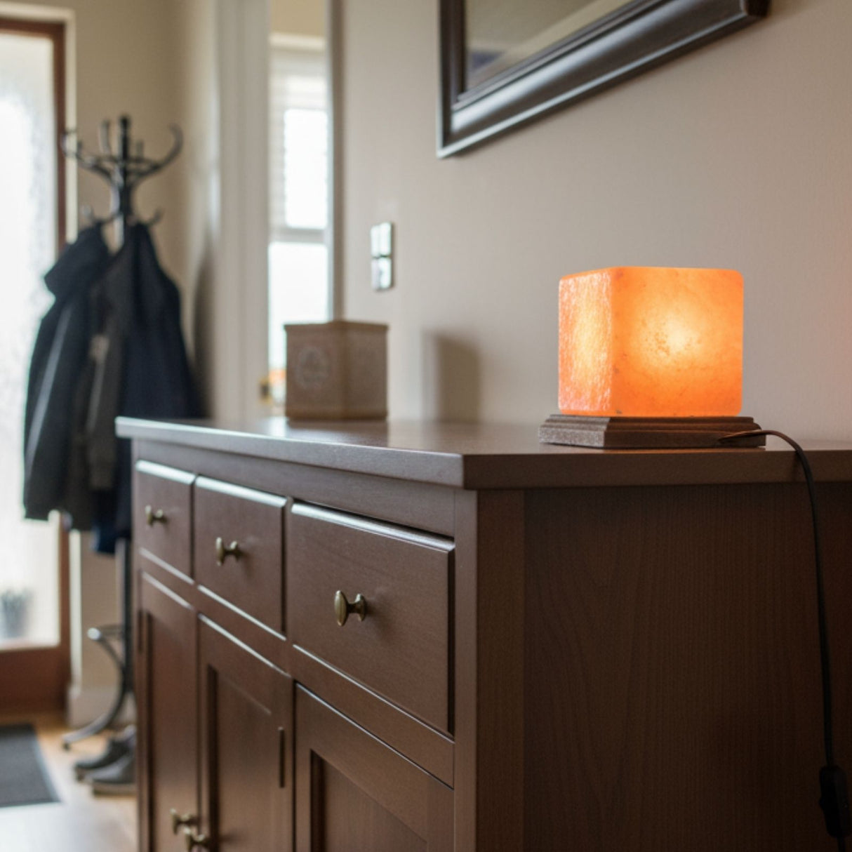 Himalaya-Salzlampe Dekotischlampe Salzkristalllampe Kristallsalzleuchte