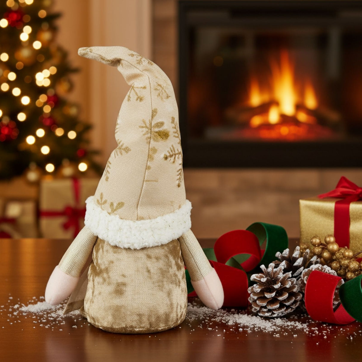 Weihnachtswichtel Frau Nisse Weihnachtsdekoration Dekowichtel Gnom