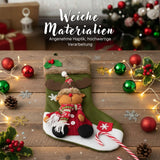 Weihnachtsstrumpf Weihnachtsdeko Weihnachtsstiefel Nikolausstrumpf