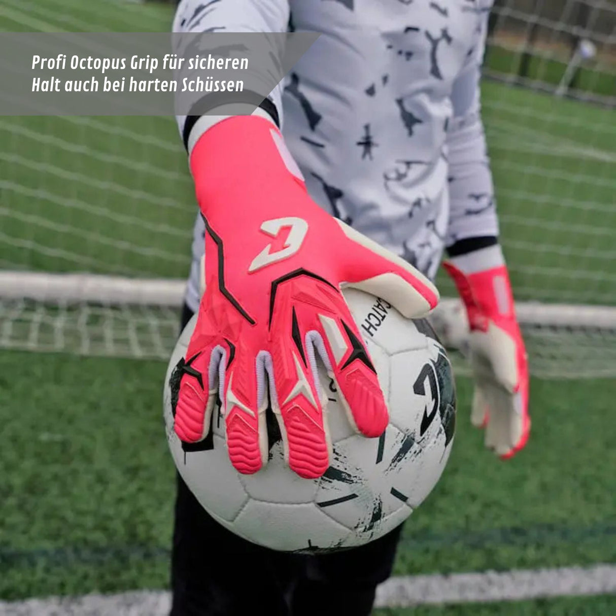 Fussballhandschuhe ViVor Crazy Orange Gr. 11 Torwart Goalie Handschuhe