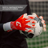Fussballhandschuhe Pulse X Red Gr. 6 Torwart Goalie Handschuhe