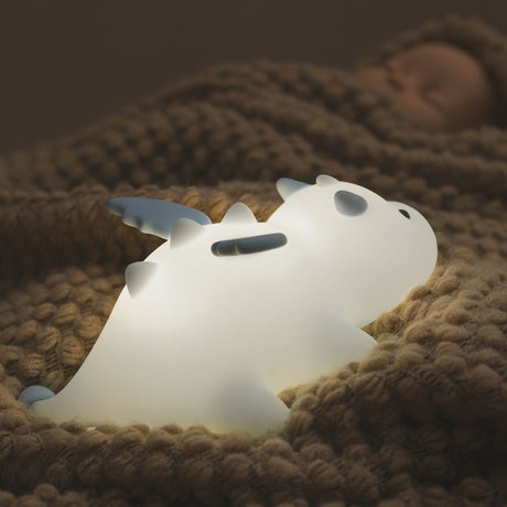 LED-Drachen-Nachtlicht Kinder-Nachttischlampe Tierlicht Tischleuchte