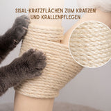 Kratzbaum mit Korb Kletterbaum Katzenbaum Katzenspielzeug Kratzmöbel