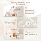Babymobile Teddybär Hängemobile Mobile Babyspielzeug Schlafmobile